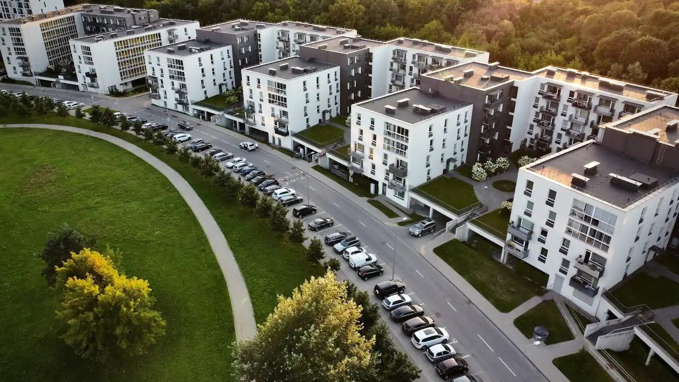 Moderne Wohnbebauung auf Zypern